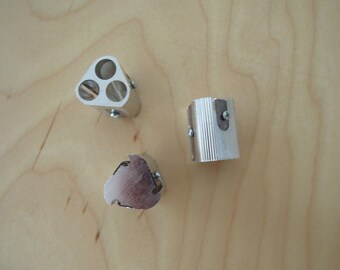 Metal pencil sharpener - triple x1