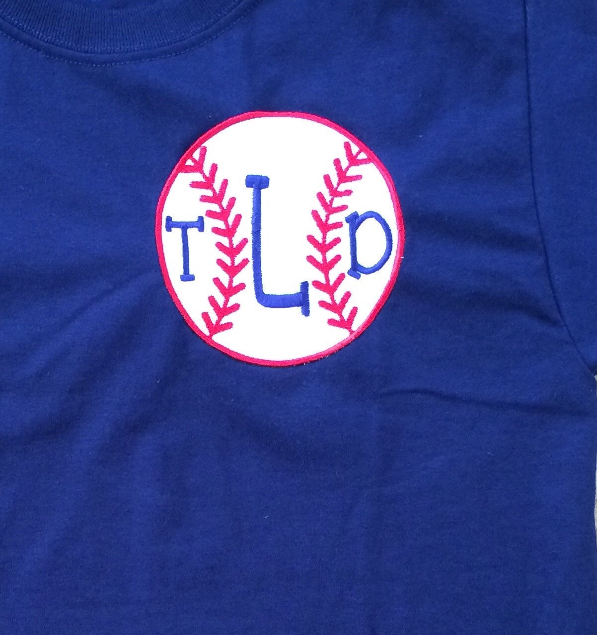 mlb monogram tee