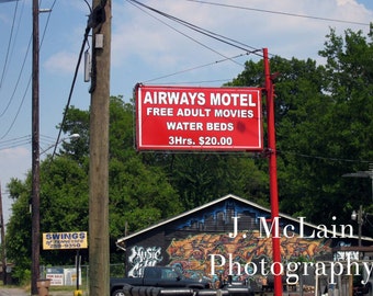 Photography print - "Airways Motel"