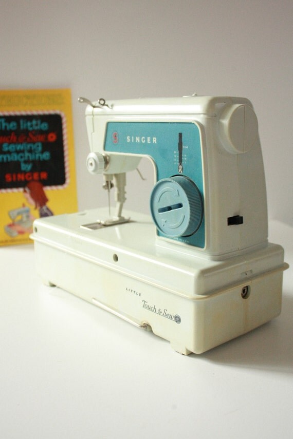 The Little Touch and Sew Sewing Machine By by TriBecasVintage
