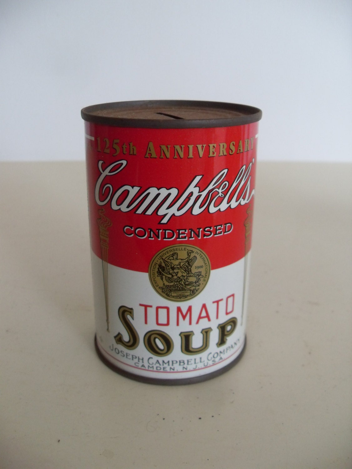 Vintage Campbell's Tomato Soup Can Bank