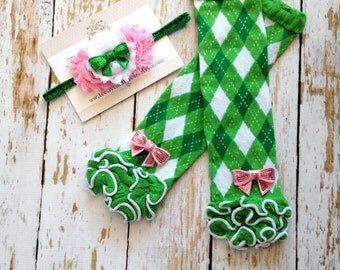 st patricks day leg warmers for woman