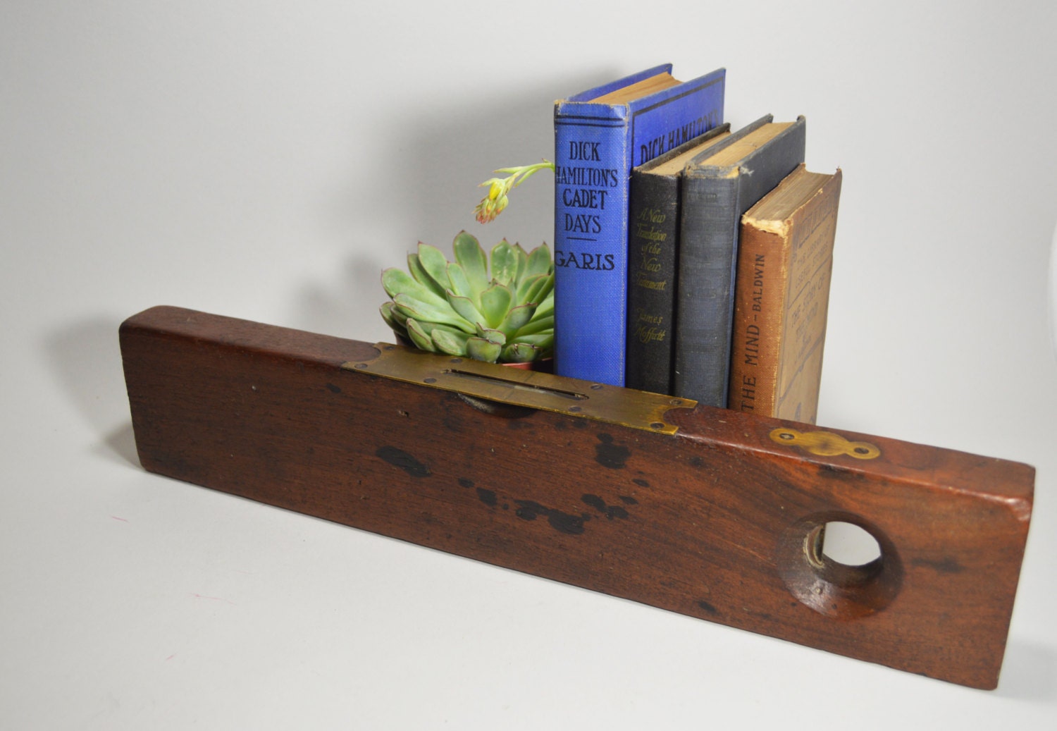 Vintage Wood Carpenter Level