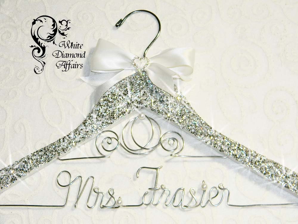 Personalized Wedding Dress Hanger Canada 8