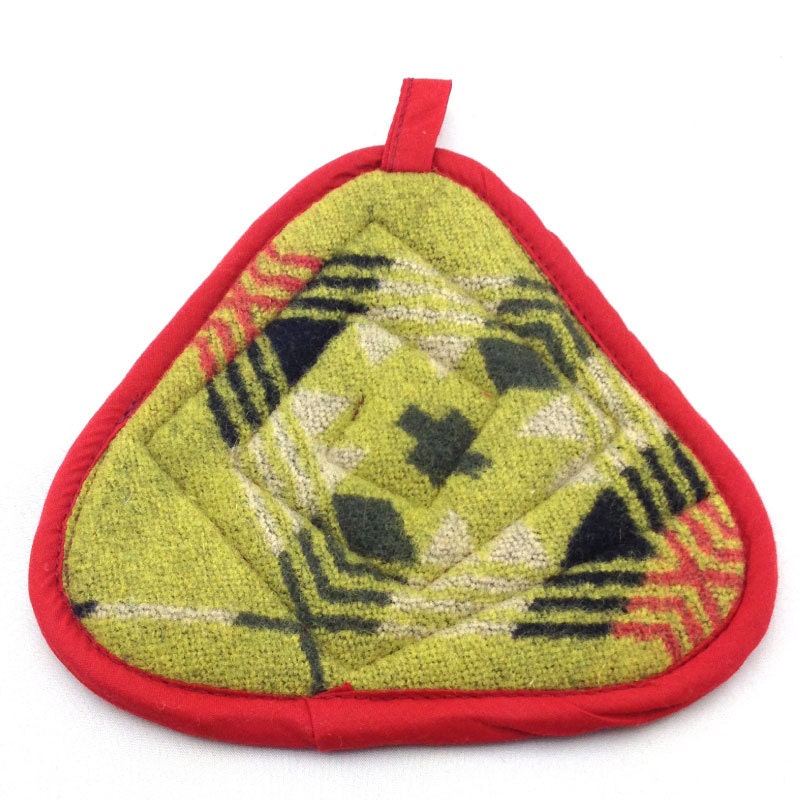 SALE Striped Triangular Pot Holder
