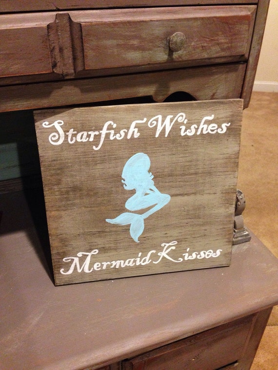 Items similar to Starfish wishes, mermaid kisses on Etsy