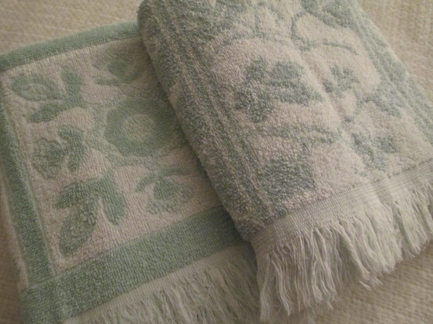 REMIX Mint Green Bath Towel Set