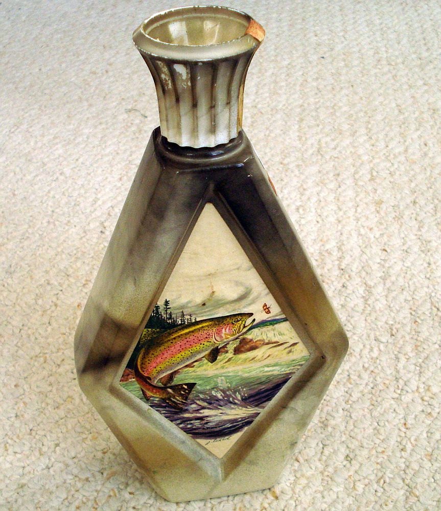 Vintage Jim Beam Whiskey Decanter Bottle James by LoveNStuff14