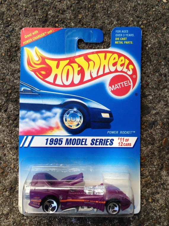 Hot Wheels 1995 Model Series Power Rocket Purple 3 By N2theflow 2363