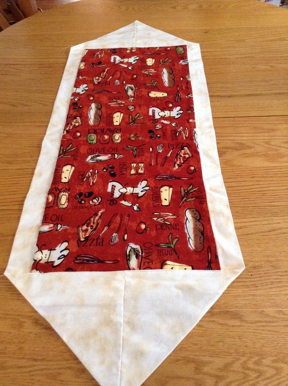 Italian Chef Table Runner