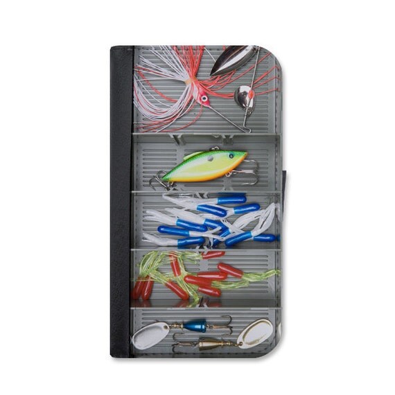 Faux Tackle Box Wallet Case Choose Samsung Galaxy S4 S5 S6