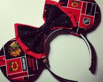 Chicago Blackhawks Mouse Ears