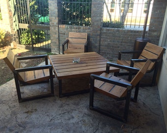 Outdoor Coffee Table and Chairs