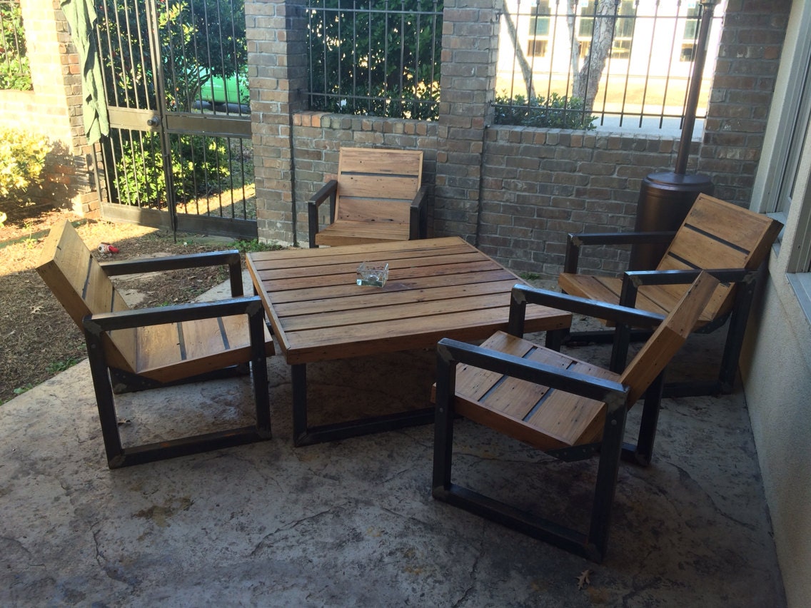 Outdoor Coffee Table and Chairs