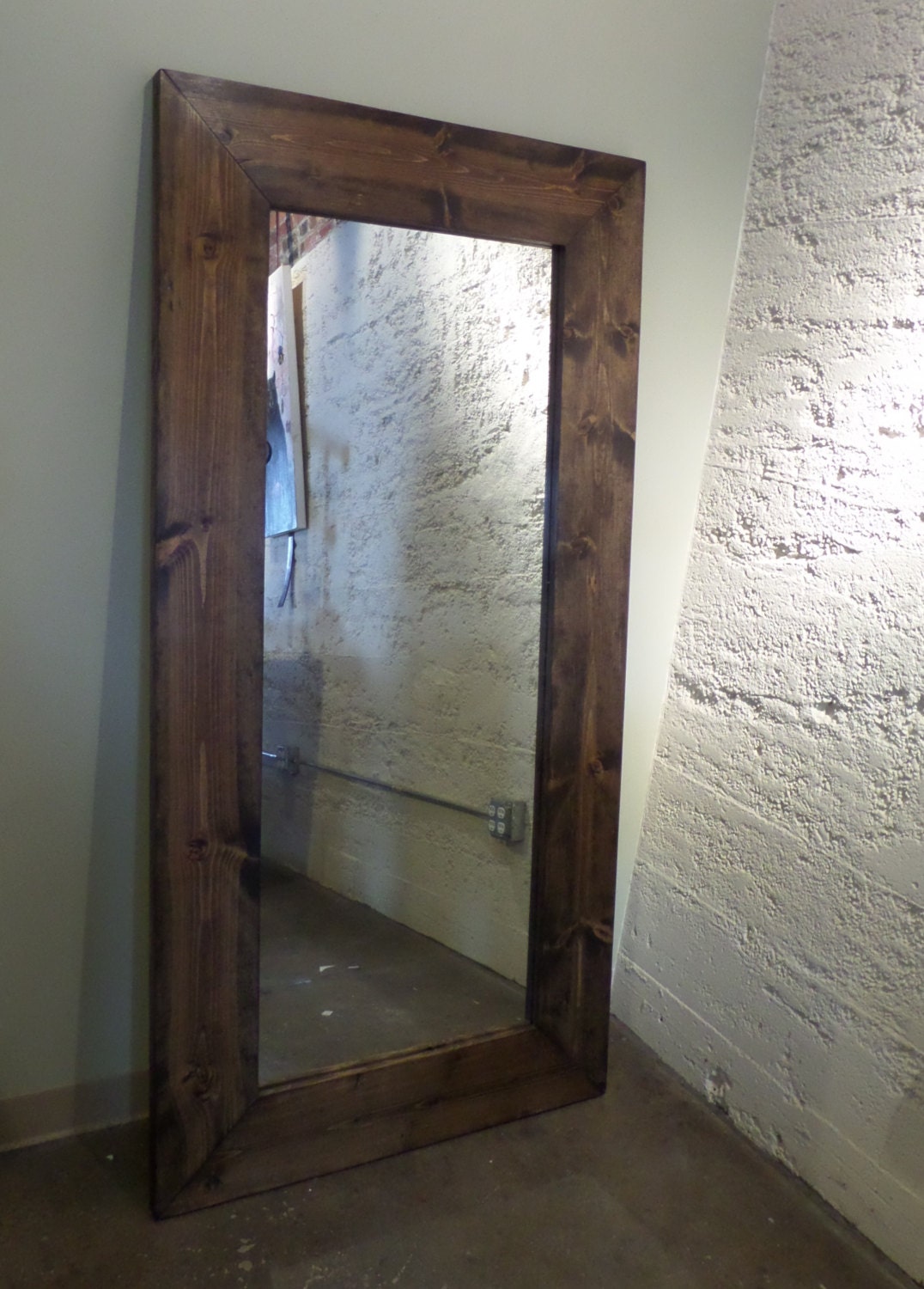 The Lake Cabin Mirror Handmade Rustic Inspired by UWoodLikeIt