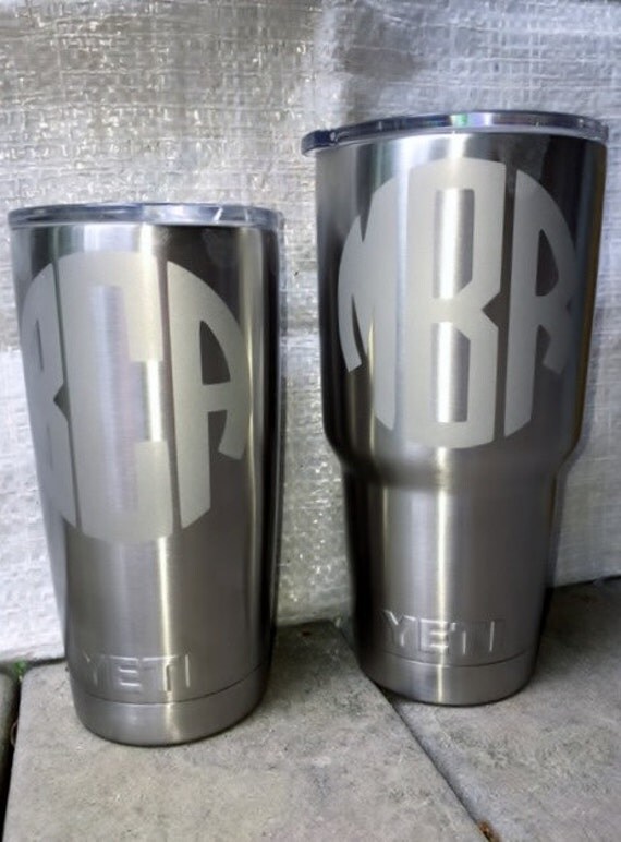 Items similar to Personalized Etched Yeti Rambler 20 oz or 30 oz on Etsy