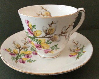ontario cups Saucer, Teacup   vintage Ontario Duchess Ottawa  and Tea Cup, China tea Antique Bone