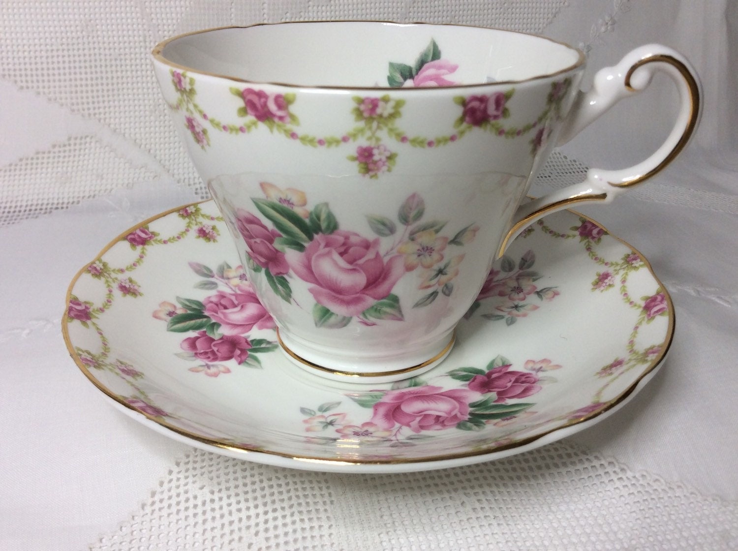 Allyn Nelson Collection Fine Bone China by AntiquesAnVintage