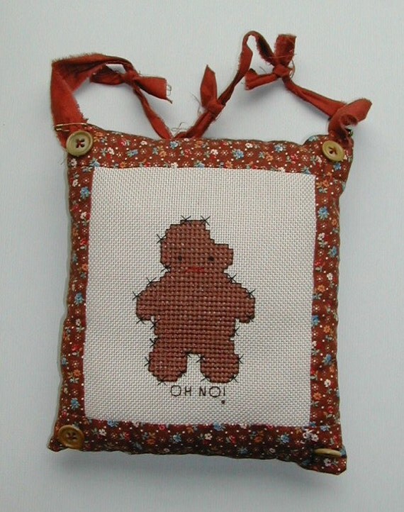 gingerbread pillow