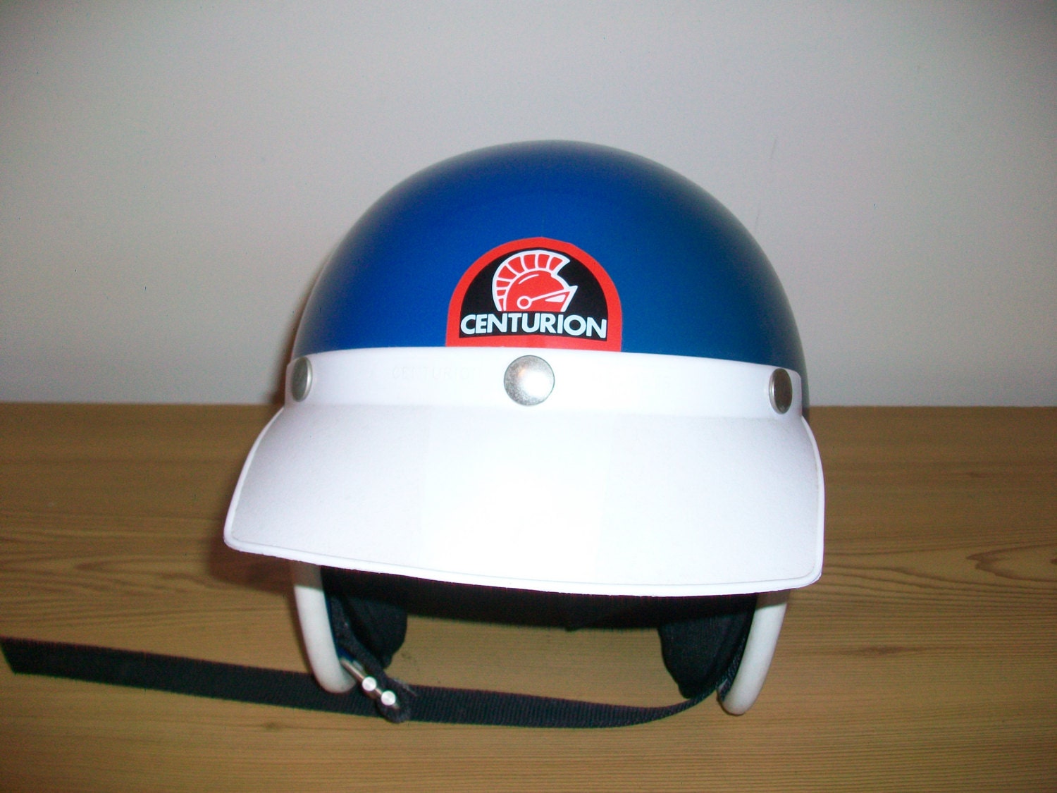 Vintage Motorcycle Helmet Centurion c. 1970s by VintageBonanza