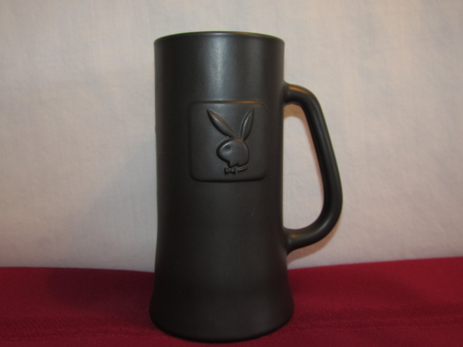 PEWTER PLAYBOY MUG with Playboy Bunny Logo