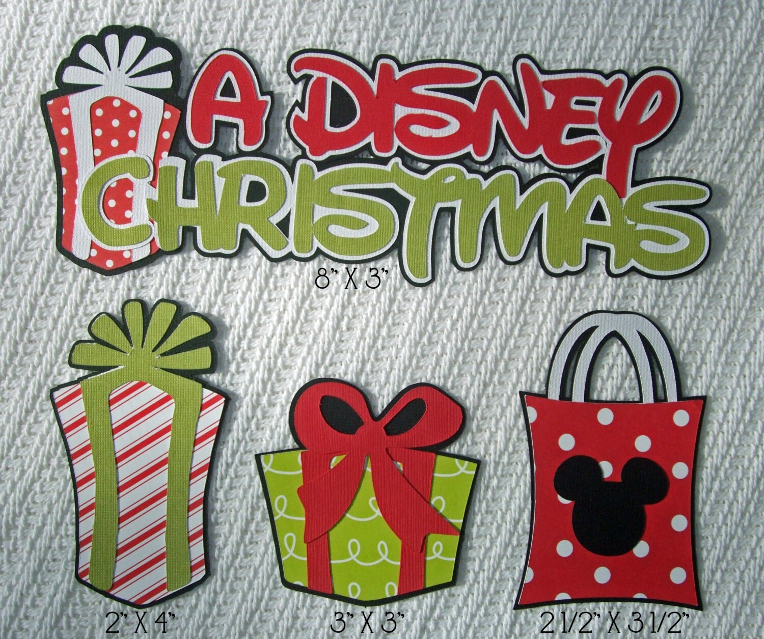 Disney Scrapbook Page Embellishments A Disney by ScrapWithMeToo