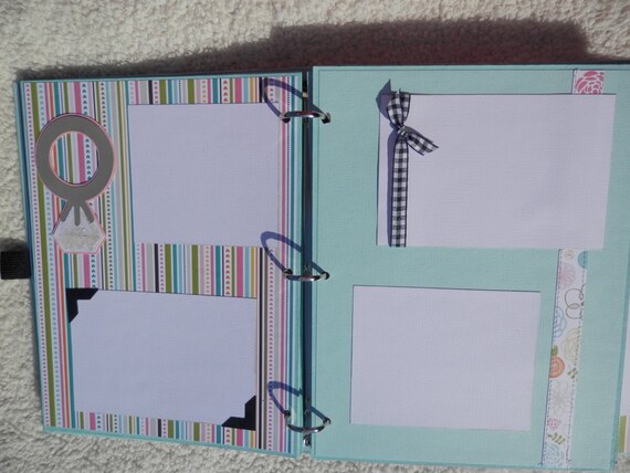 8x11 Premade Wedding Scrapbook Album