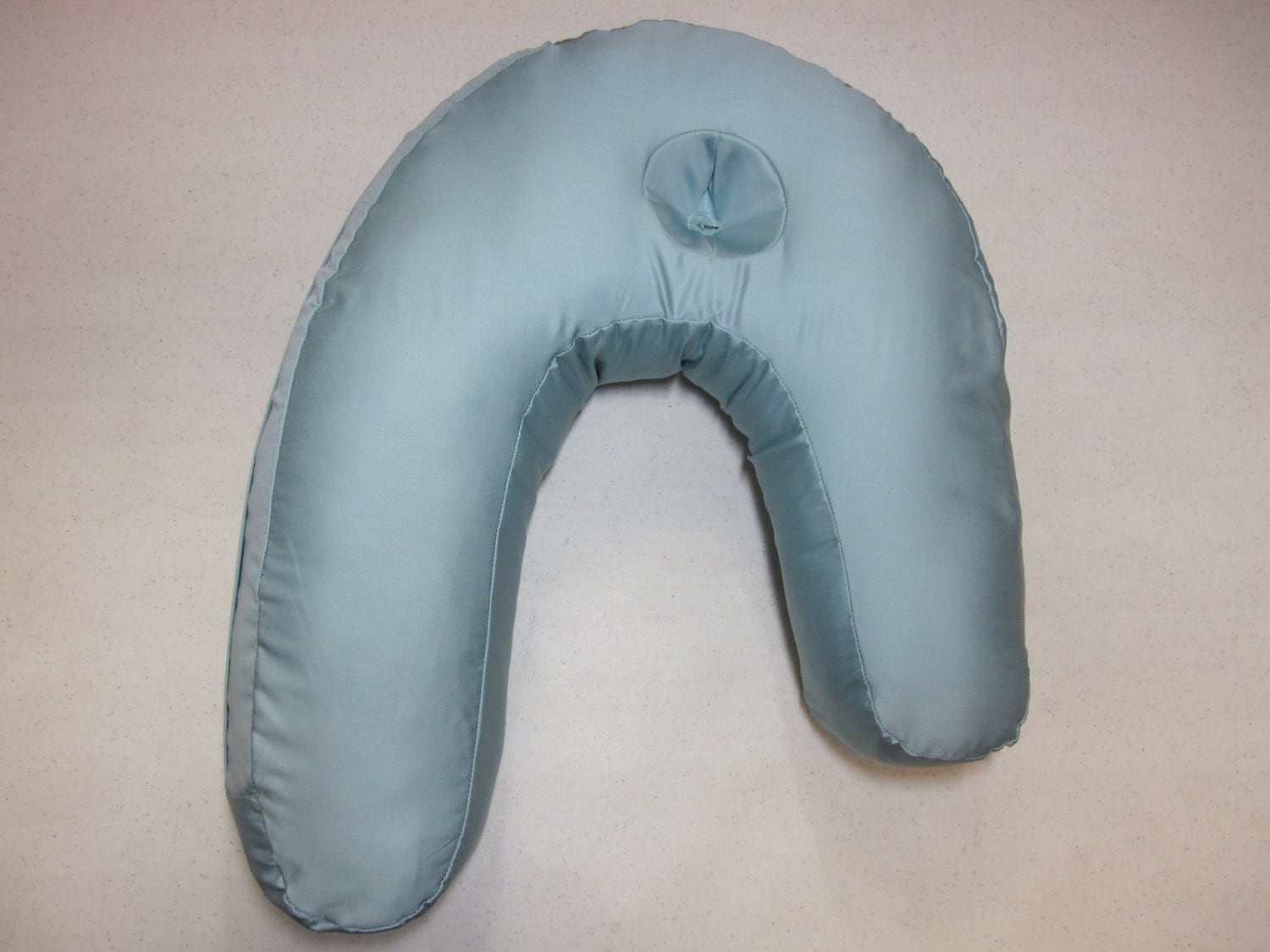 Sateen Pillowcase for Side Sleeper Pro Pillow Blue 450TC 100