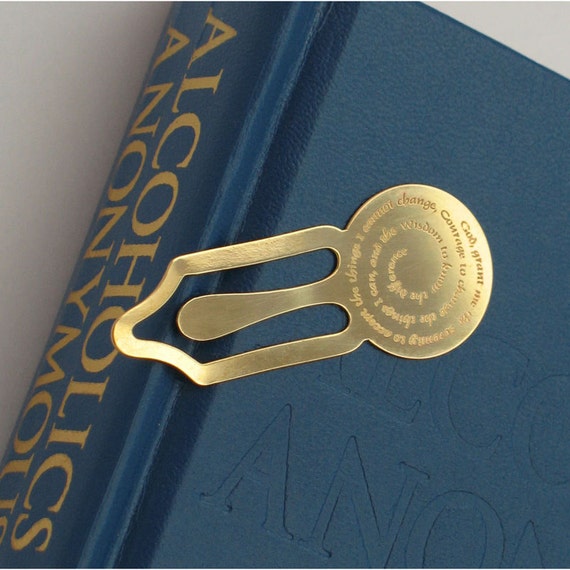 serenity prayer bookmark