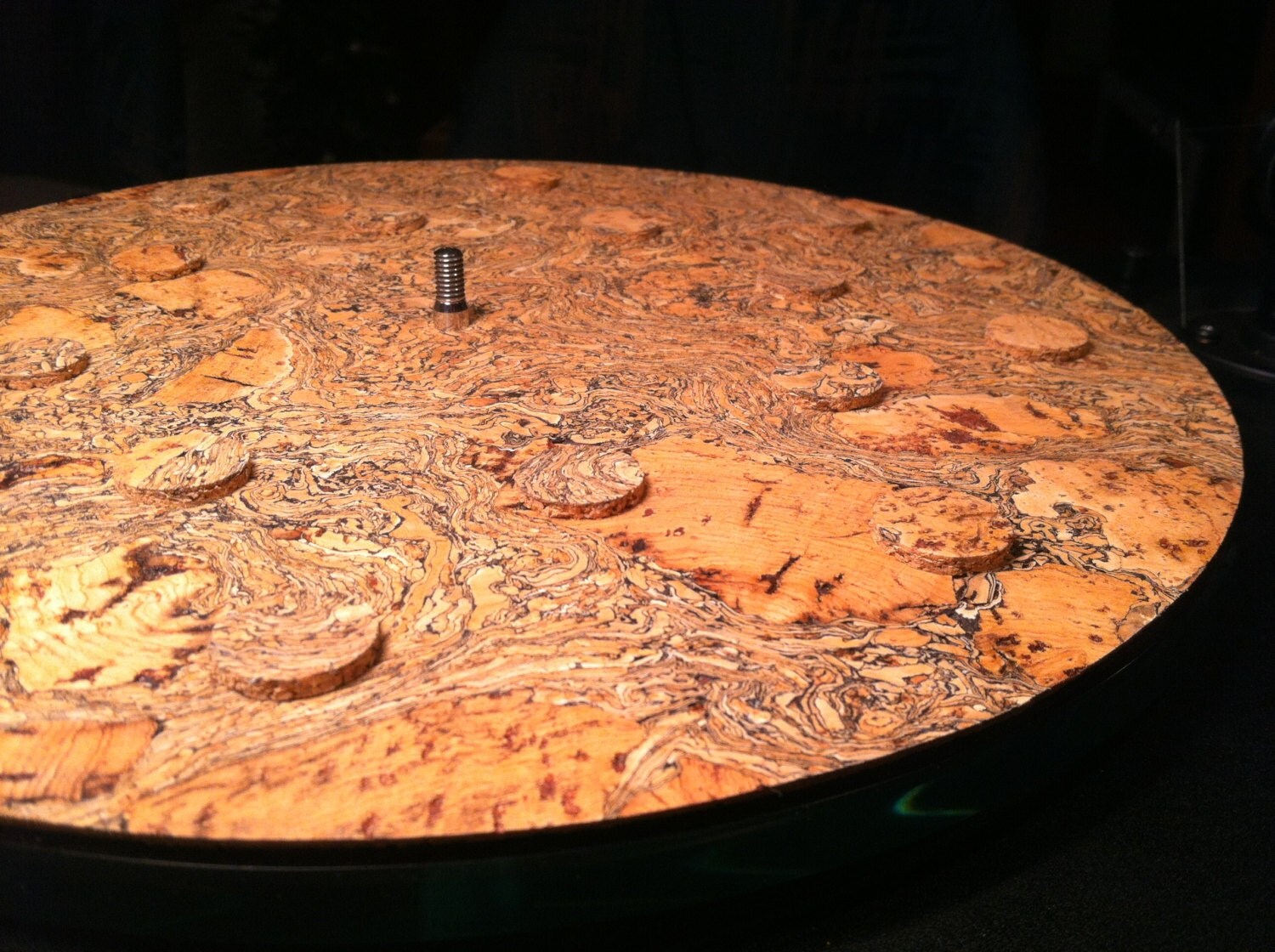 Corkstone Cork Turntable Mat Custom Spotmat Vinyl Lp Record