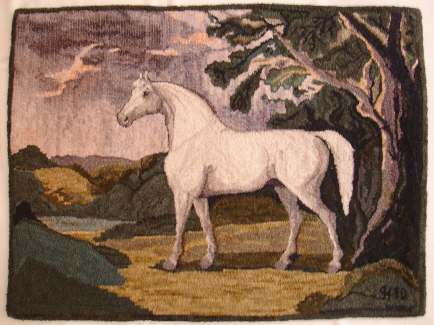 Mambrino Horse Rug Hooking Pattern