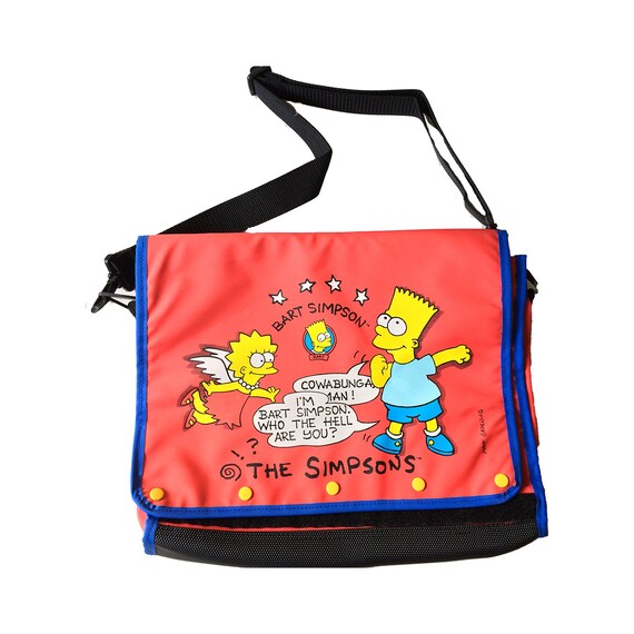 The Simpsons Messenger Bag Bart Simpson Lisa Simpson The