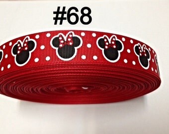 Personalized Disney Red Polka Dot Minnie Mouse Inspired