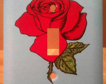 La Rosa Single Light Switch Cover Loteria The Rose Room Decor