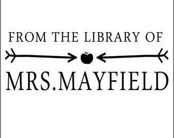 Custom Self Inking Teacher Stamp