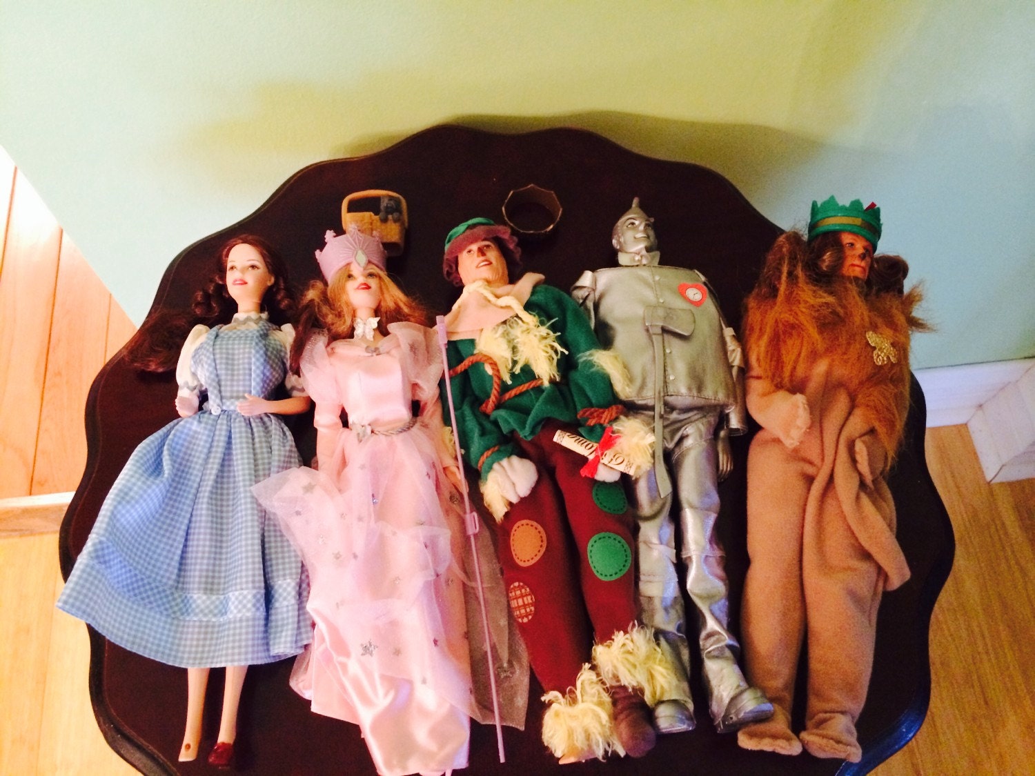 Vintage Wizard of Oz Dolls Dorothy Tin Man Cowardly Lion