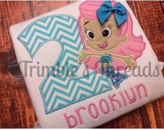 Bubble Guppies Birthday Shirt