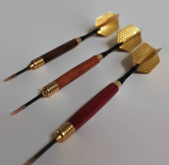 Custom darts wood body steel tip brass nose and by 3DSubtraction