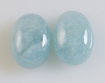 Aquamarine 18x13mm Oval Cabochon