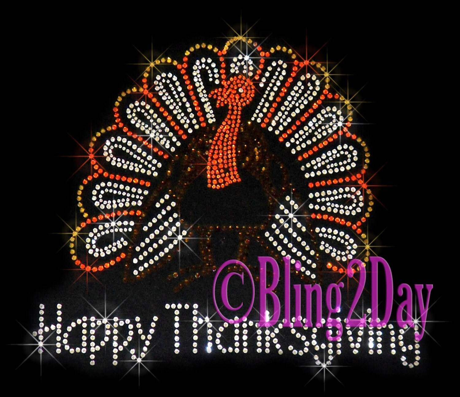 iron on thanksgiving transfers
