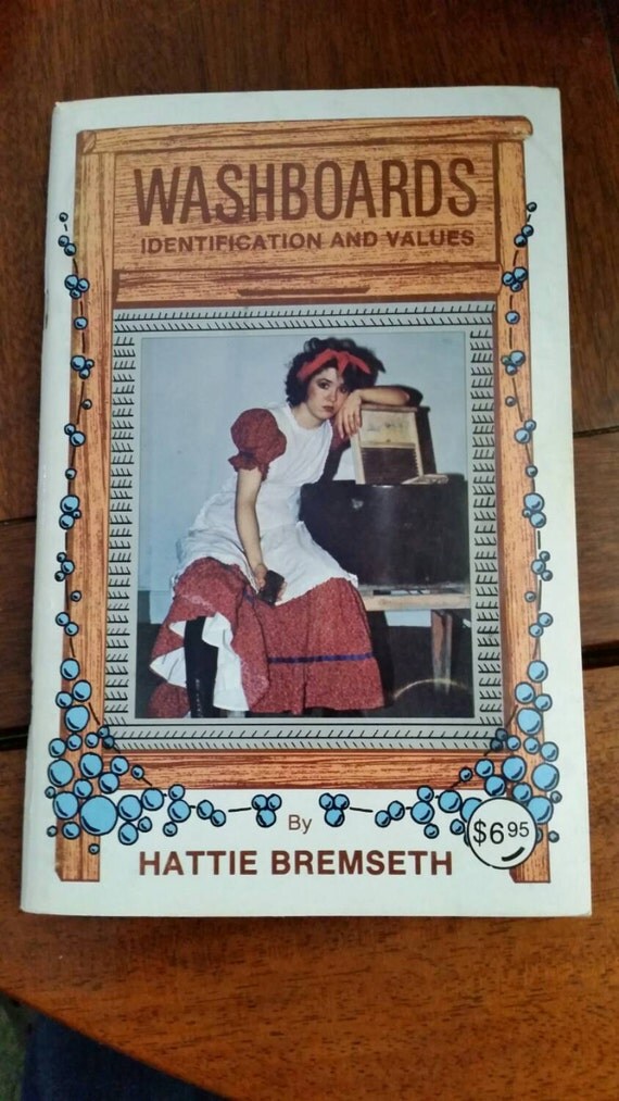 Items similar to Vintage Washboard Identification and Values Signed