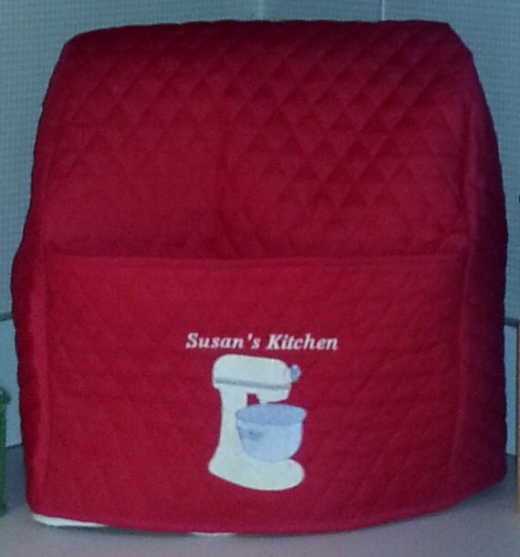 Quilted Mixer cover personalized and fits Pro 5qt Pro 6 qt and 7/8