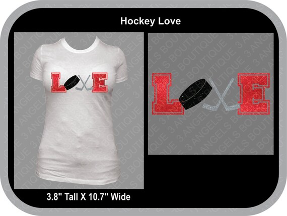 Download Hockey Love design SVG Cutter Design INSTANT DOWNLOAD
