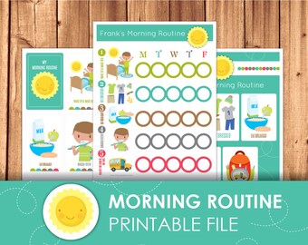 Items similar to Good Morning Ready for School Checklist Reminder ...