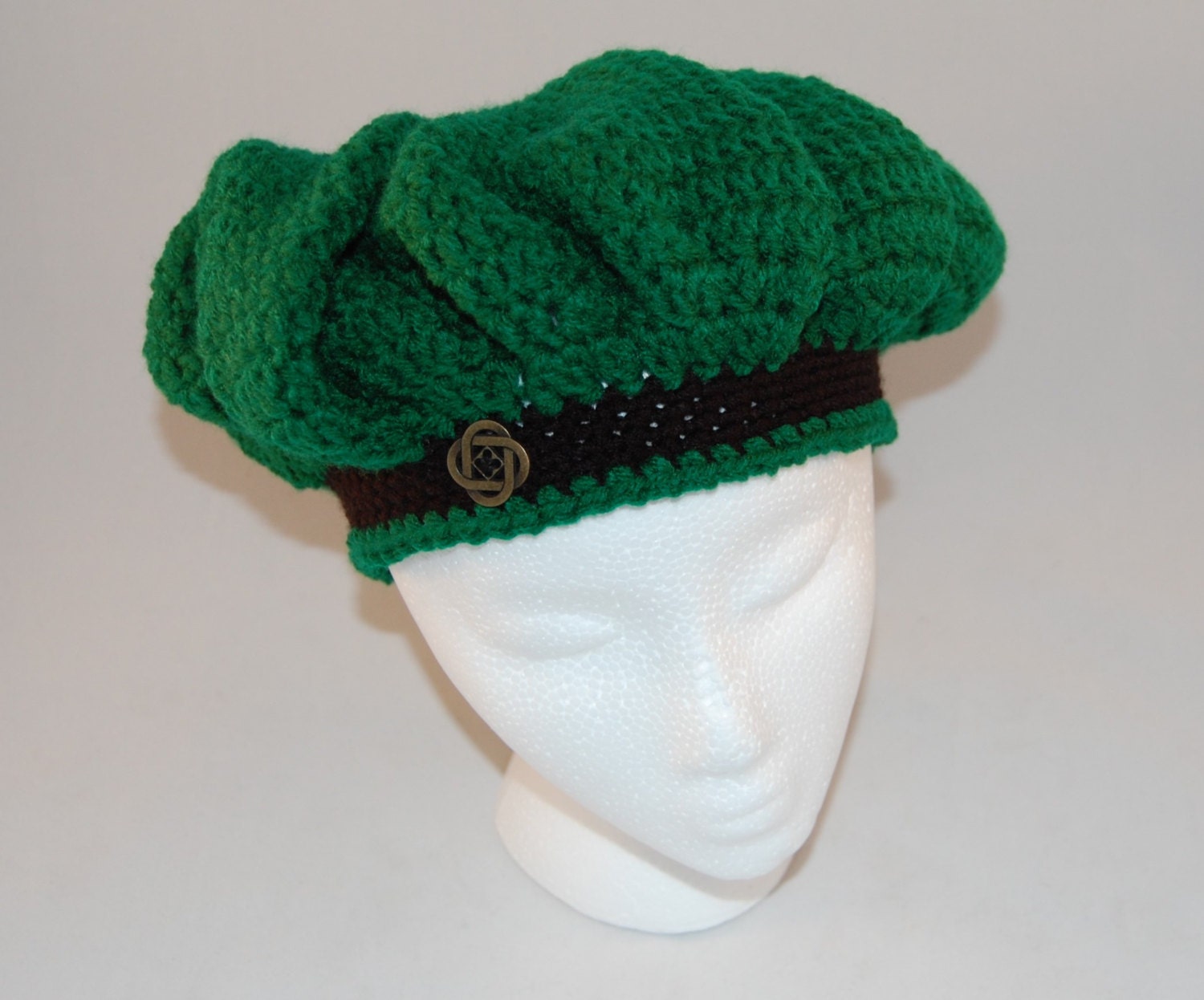 Irish beanie Women's Irish hat Green hat Irish hat