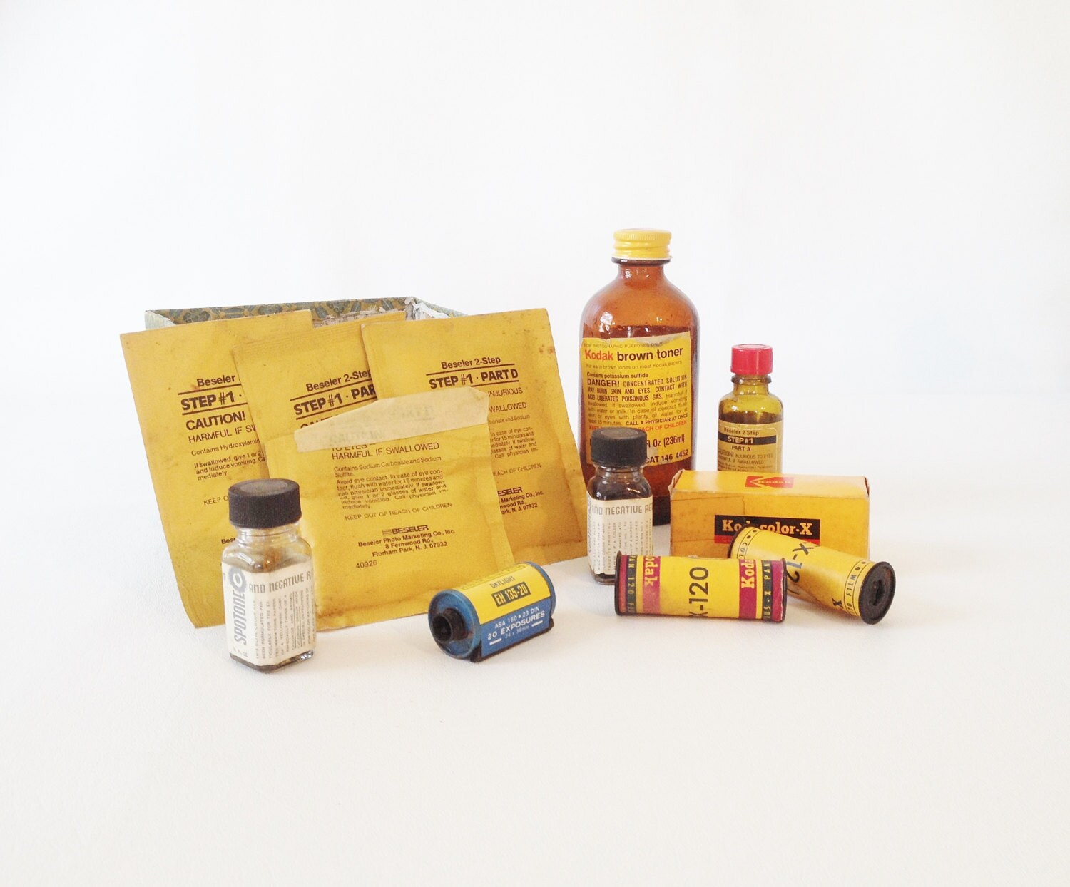 Camera Supplies Vintage Kodak Camera Film Developing