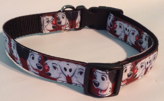 Dog Collar Dalmatian 1 adjustable buckle or