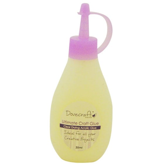 Dovecraft Clear Acrylic Craft Glue Clear Drying High strength