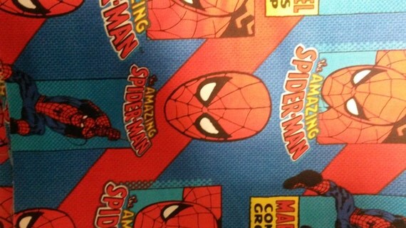 weighted blanket boys Amazing Spiderman adhd by craftwhenican