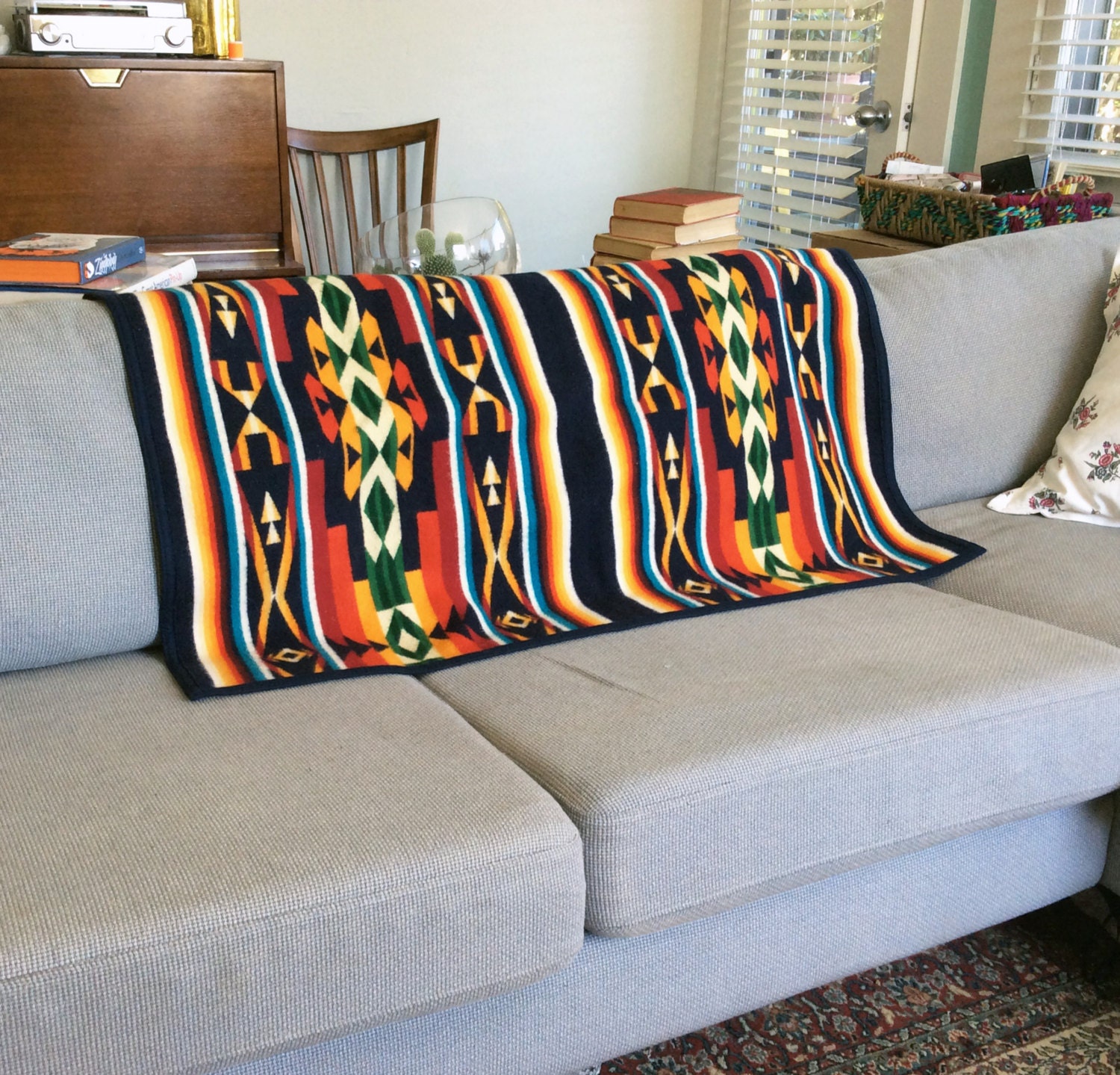 Beaver State Pendleton Saddle Blanket Vintage Southwest